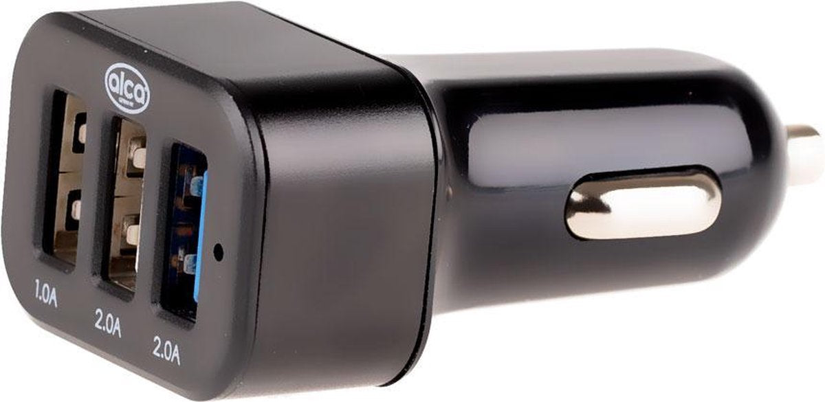 Autolader Quick Charge sigarettenaansteker 3xUSB