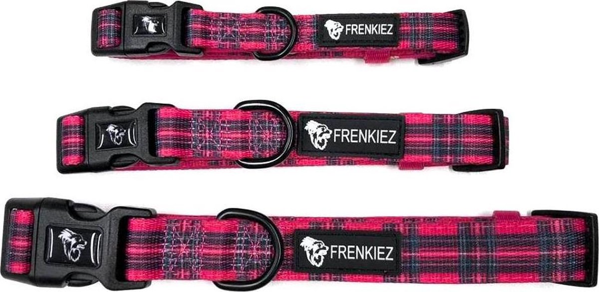 Frenkiez BarkBerry Red Halsband