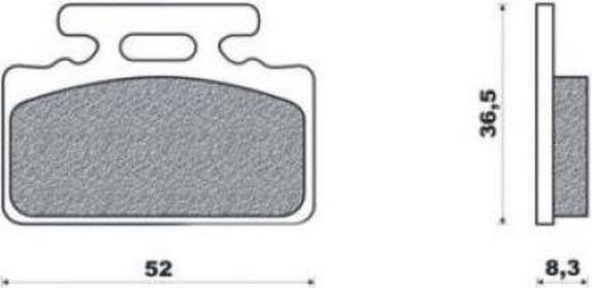 DMP Remblokken Sym Mio Voor FD0139