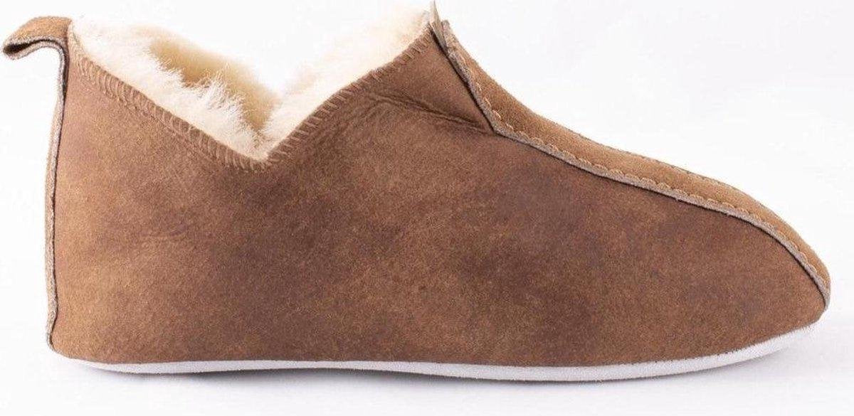 Shepherd Henrik Heren Sloffen - Cognac - Maat 44