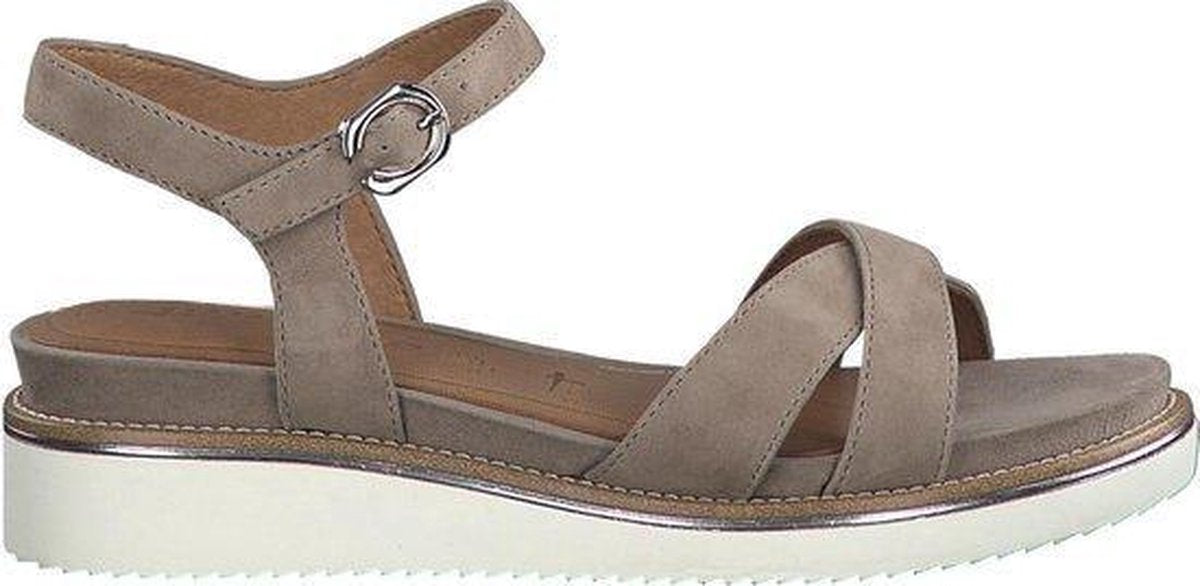 TAMARIS 1-28225-26 981 Sandaal taupe maat 37