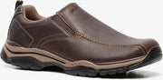 Skechers Rovato Venten heren instappers - Bruin - Maat 48.5 - Extra comfort - Memory Foam