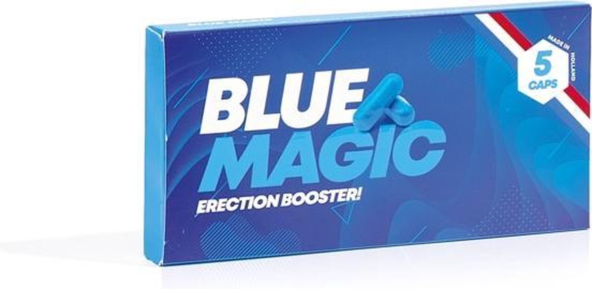 Blue Magic! Erectiepillen - 5 Stuks