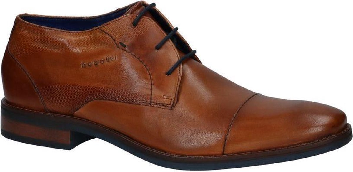 Bugatti - 311-58401-4100 -  - Heren - Maat 41 - Cognac - 6300 -Cognac