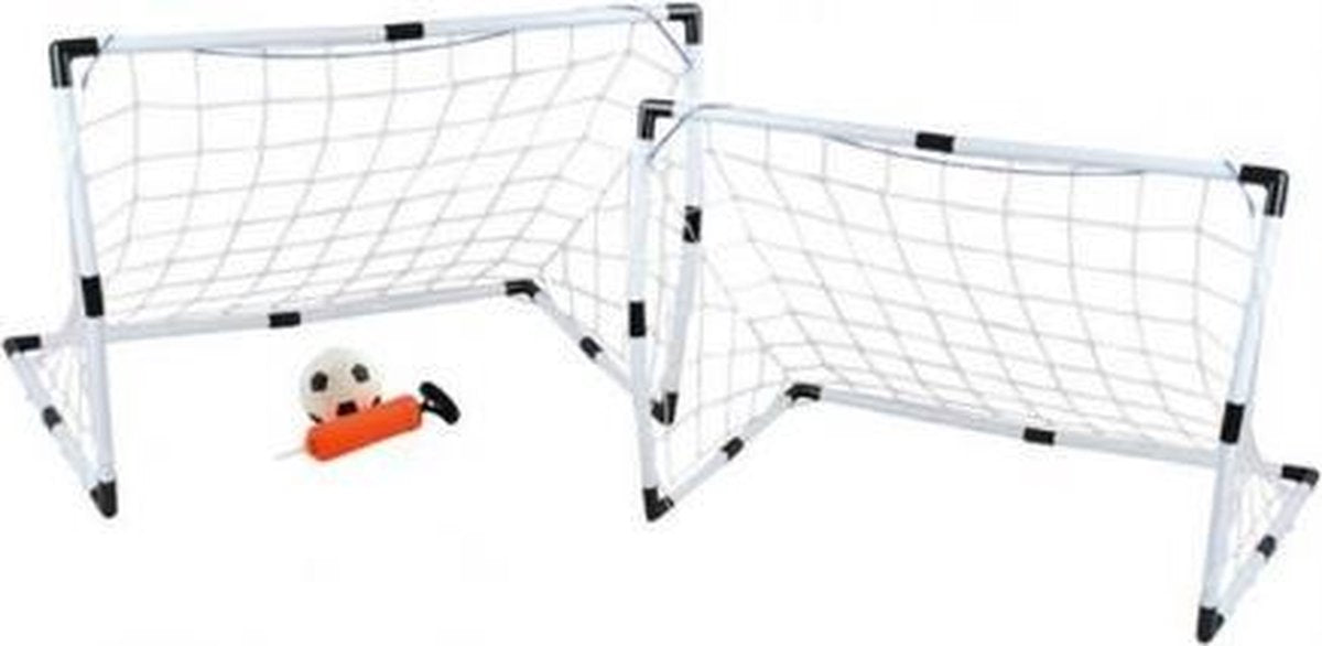 Orange85 Voetbaldoeltje  - 2 stuks - Kinderen - Met bal - Voetbalgoal - Spelen - Speelgoed