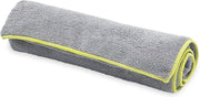Gaiam Thirsty Yoga Handoek Klein - Citron/Storm