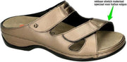 Berkemann -Dames -  brons - slippers & muiltjes - maat 37