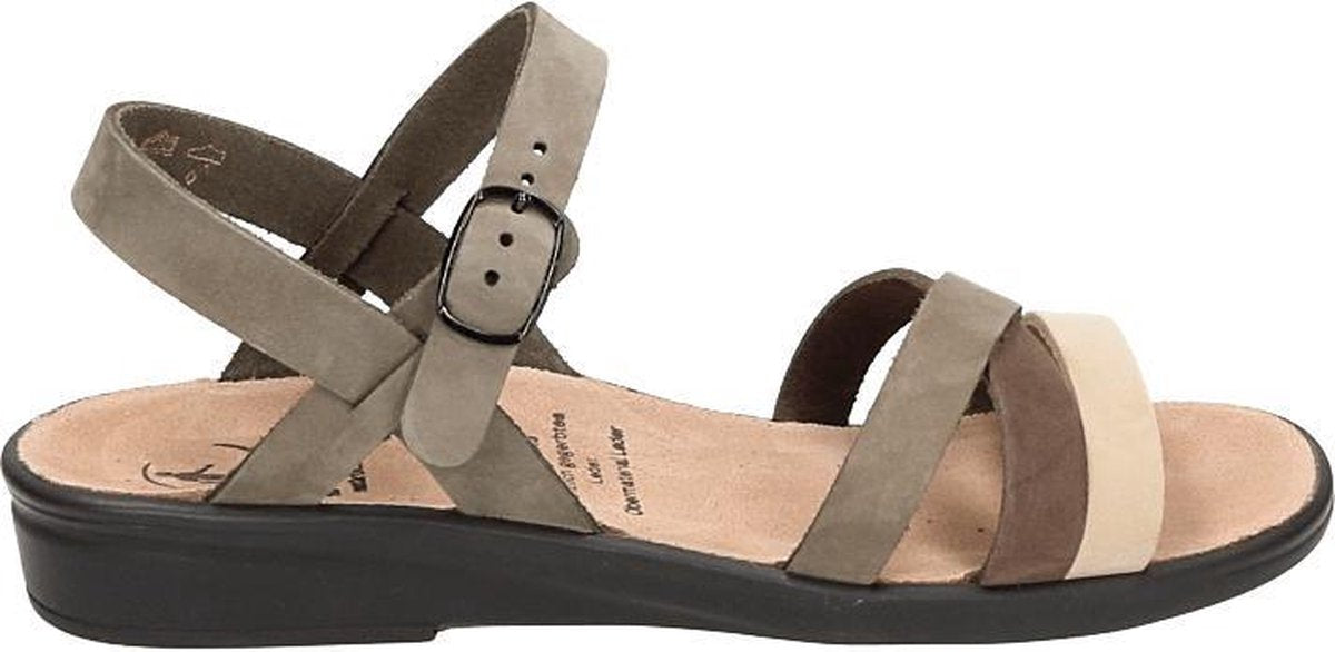 Ganter 202812 - Volwassenen Sandalen met hakDames Sandalen - Kleur: Bruin - Maat: 37.5