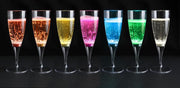 Megatopper Lichtgevende Led Champagneglazen - 6 verschilllende kleuren - 6 stuks