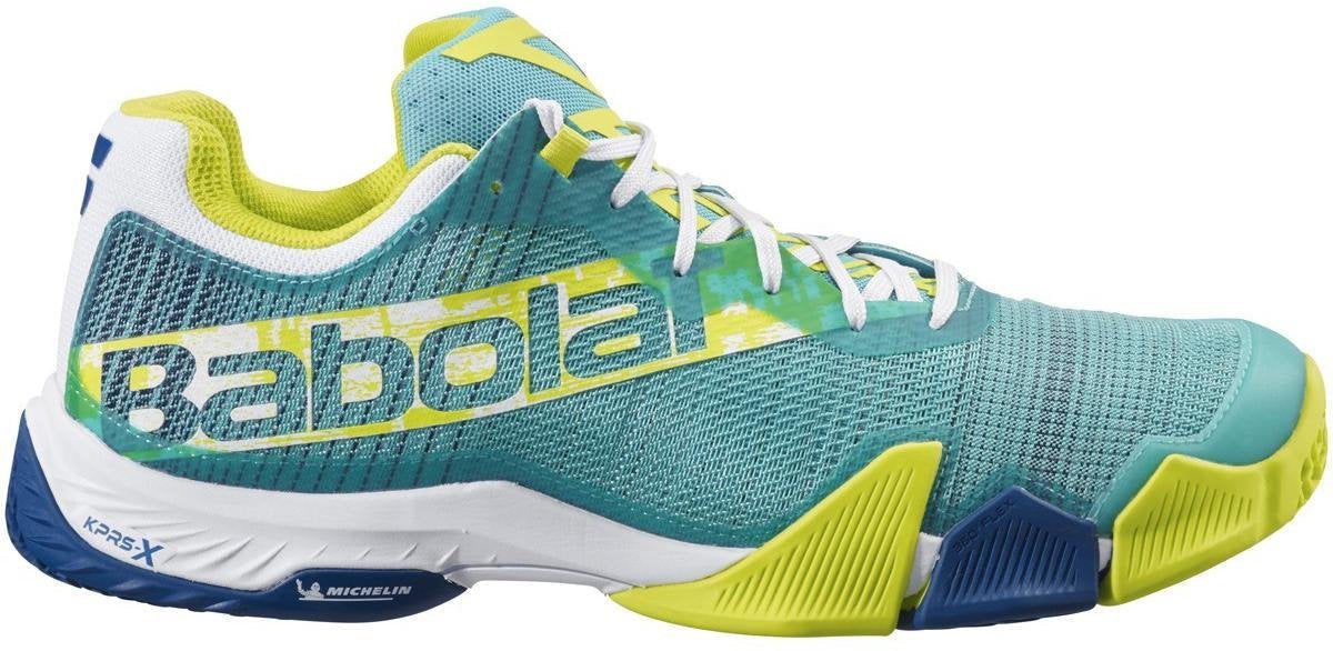 Babolat Jet Premura heren padelschoen - groen/geel/wit - maat 43