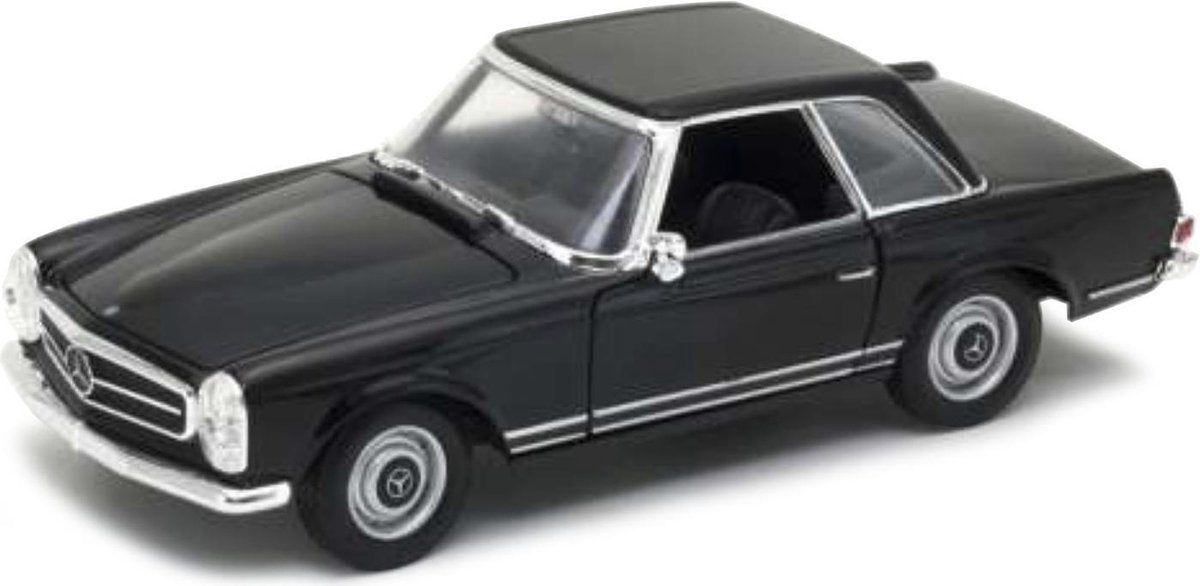 Mercedes-Benz 230 SL ( Pagode ) 1963 Zwart 1-24 Welly