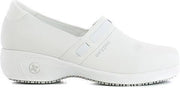 OXYPAS LUCIA : Elegante professionele schoen in leder met hak - Maat 40 - Wit