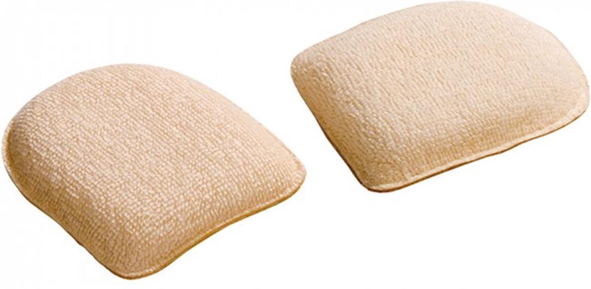 Hielbeschermers - 2 stuks - Hielkussentjes - Beige