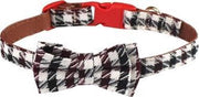 Croci halsband hond bordeaux braid - 25x1 cm - 1 stuks