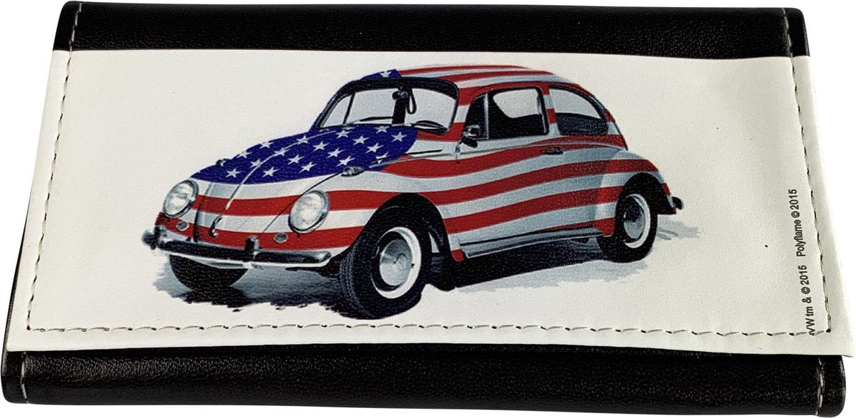 Volkswagen Tabak Etui - Tabak / Shag - Kunstleer - Zwart