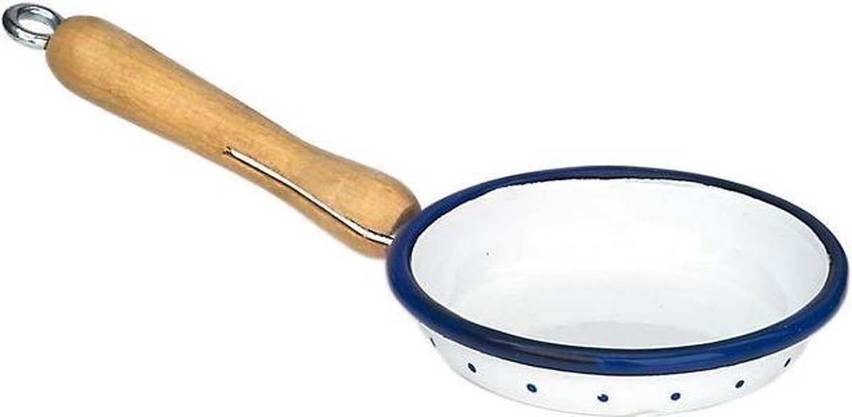 Glückskäfer Koekenpan Wit Metaal 8 Cm