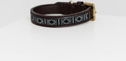 Kentucky Dogwear Hondenhalsband Handgeknoopt Parels - Zilver M 50cm