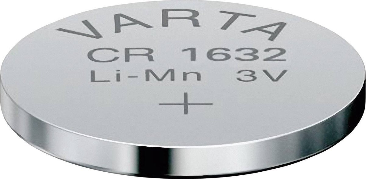 2 Stuks Varta CR1632 140mAh 3V Lithium Knoopcel Batterij