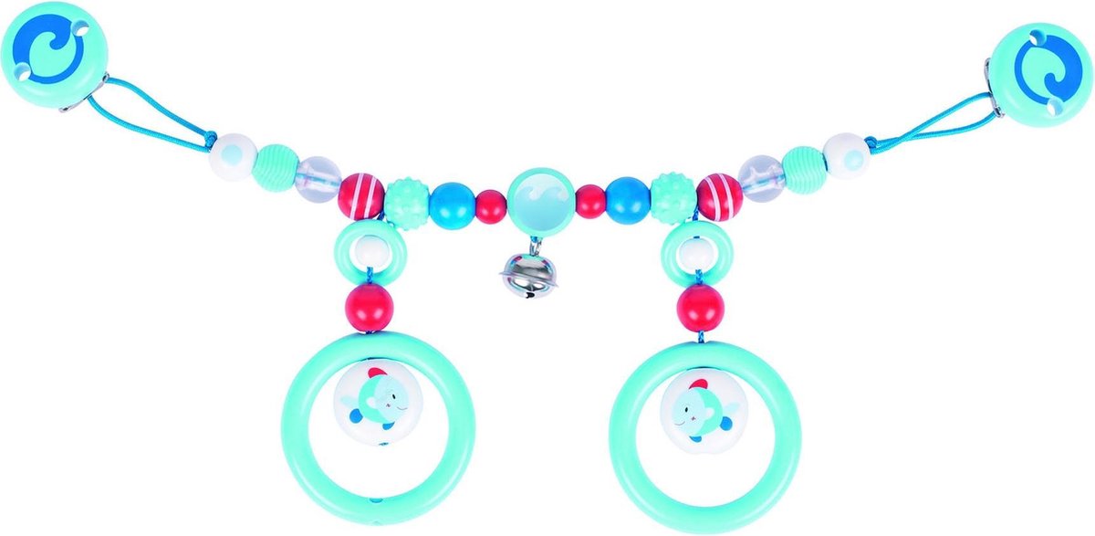 Heimess Kinderwagenspanner Vis L40cm Plastic Met Clips