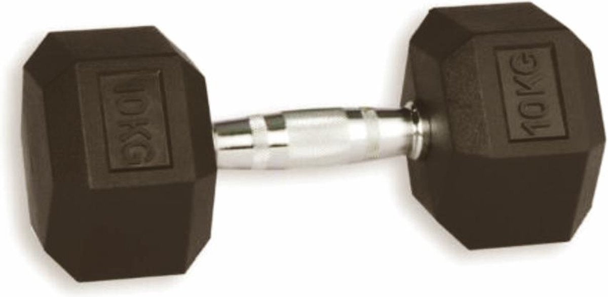 GorillaGrip Hex Dumbbell - 10 KG