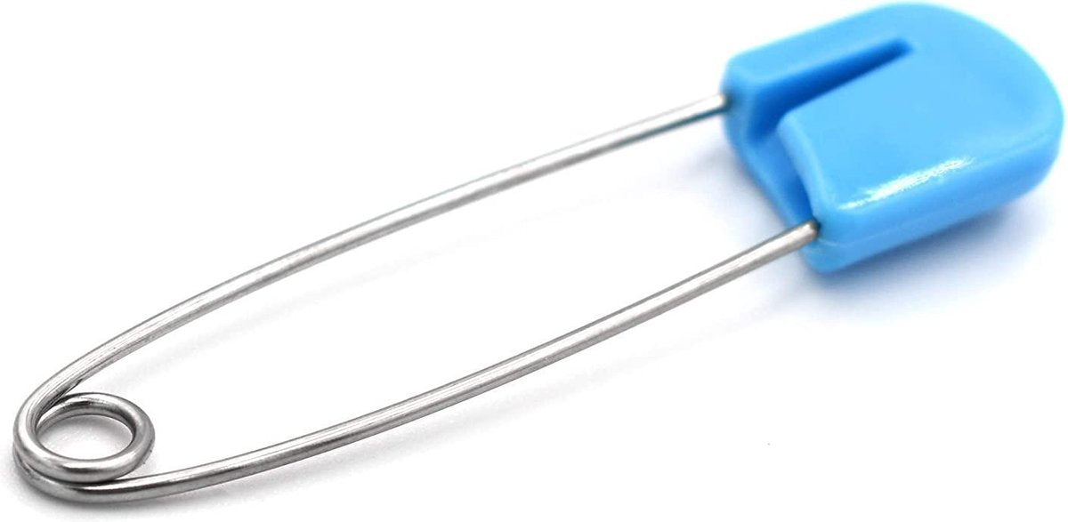 Sorbo Home Essentials baby safety pins - 8 veiligheidsspelden - veiligheid spelden met veiligheidssluiting beschermkap