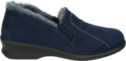 Rohde 2516 - Volwassenen Dames pantoffels - Kleur: Blauw - Maat: 38