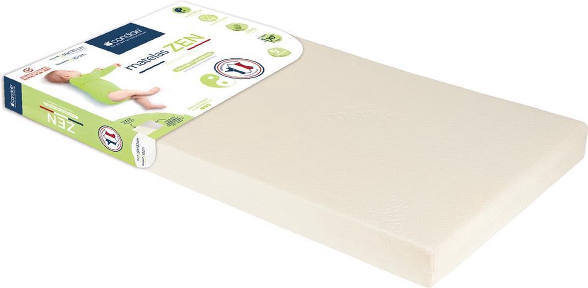 Candide - ZEN babymatras 60x120 cm ( met afneembare hoes )