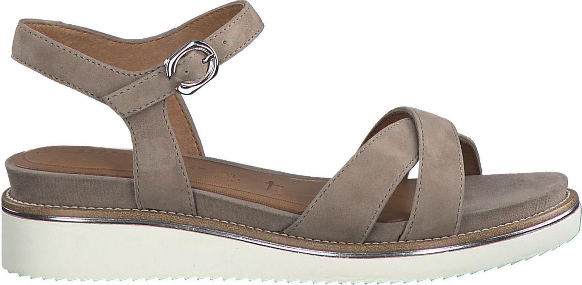 TAMARIS 1-28225-26 981 Sandaal taupe maat 36