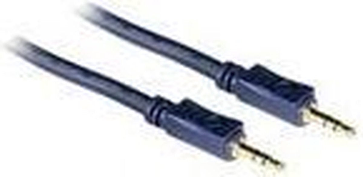 C2G 3m Velocity 3.5mm Stereo Audio Cable M/M audio kabel Zwart