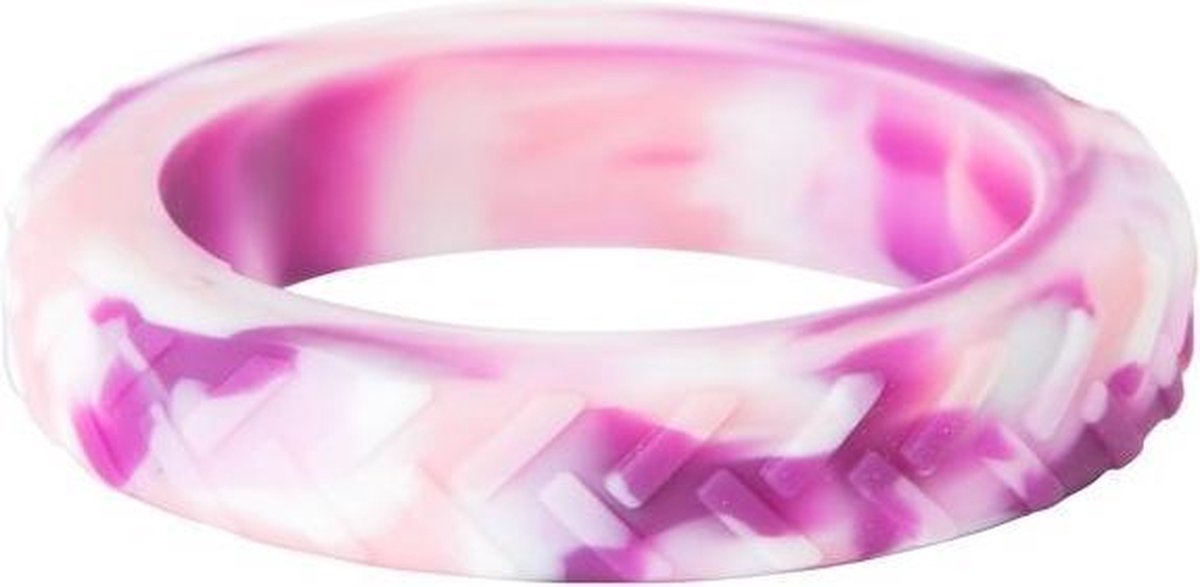 Chewigem Chewing Bangle - Roze Camo
