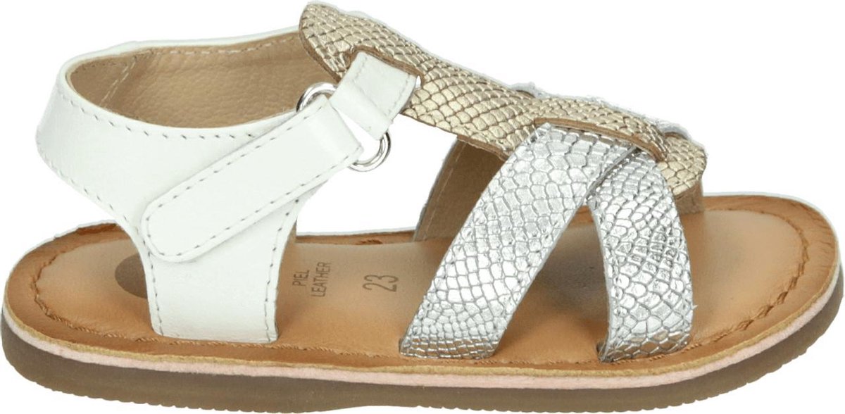 Gioseppo 62498 - Kinderen MeisjesSandalen - Kleur: Wit/beige - Maat: 25