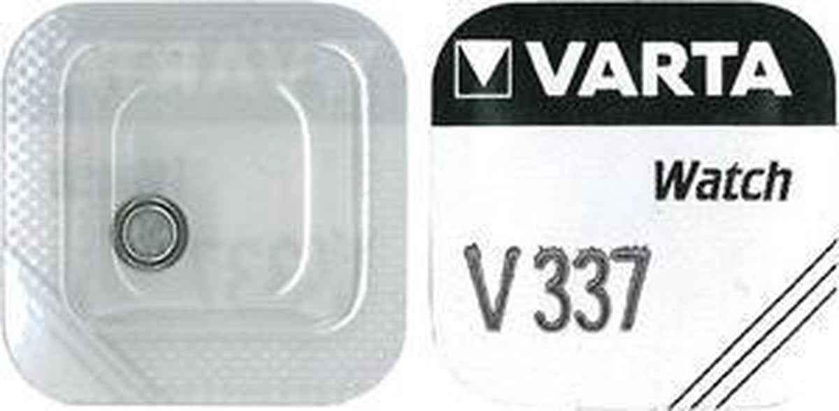 Varta V337 Zilveroxide 1.55V niet-oplaadbare batterij