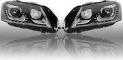 Bi-Xenon-Scheinwerfer-Set LED TFL für VW Passat B7 - ohne elektr. Dämpferregelung / Front