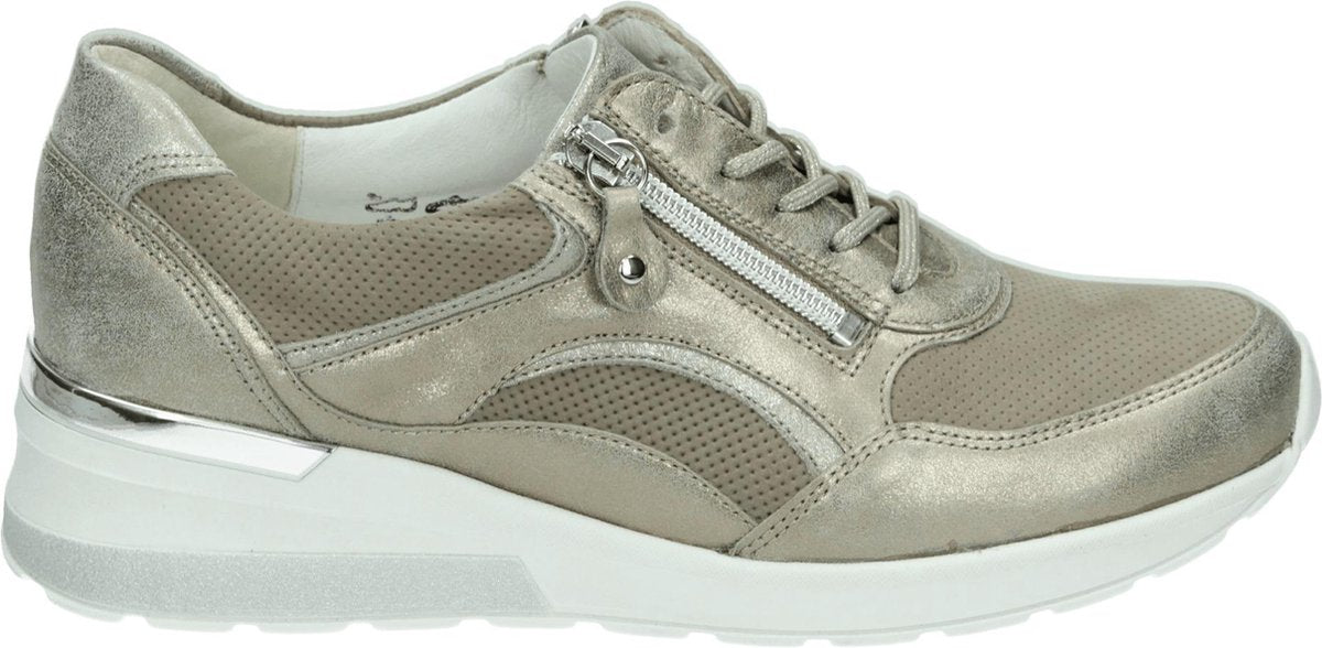 Waldlaufer 939011 H - Volwassenen Lage sneakers - Kleur: Taupe - Maat: 37