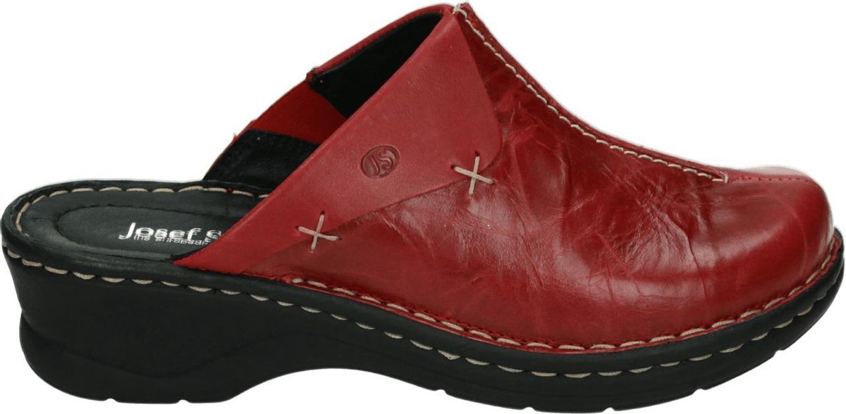 Josef Seibel CATALONIA 48 - Volwassenen Klompen - Kleur: Rood - Maat: 35