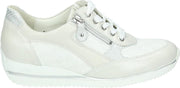 Waldlaufer 980008 Himona - Volwassenen Lage sneakers - Kleur: Wit/beige - Maat: 42