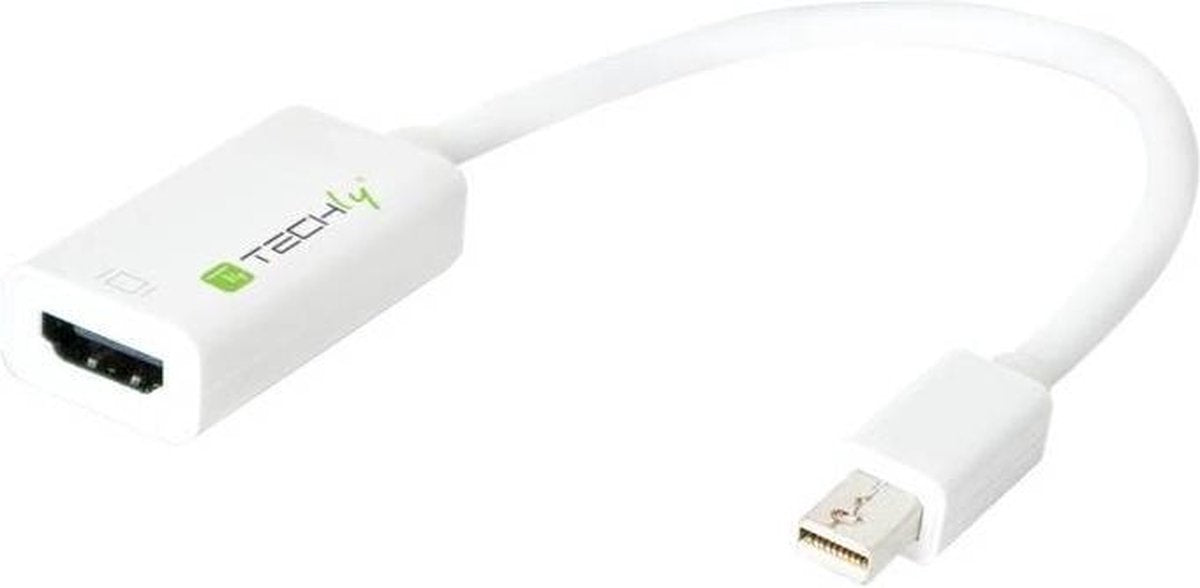 Techly 0.15m Mini DisplayPort 1.2 - HDMI M/F 0