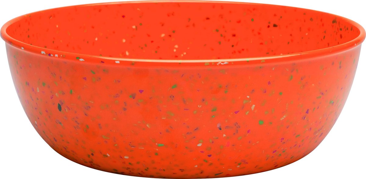 Zak!Designs Confetti Saladeschaal - 25 cm - Oranje