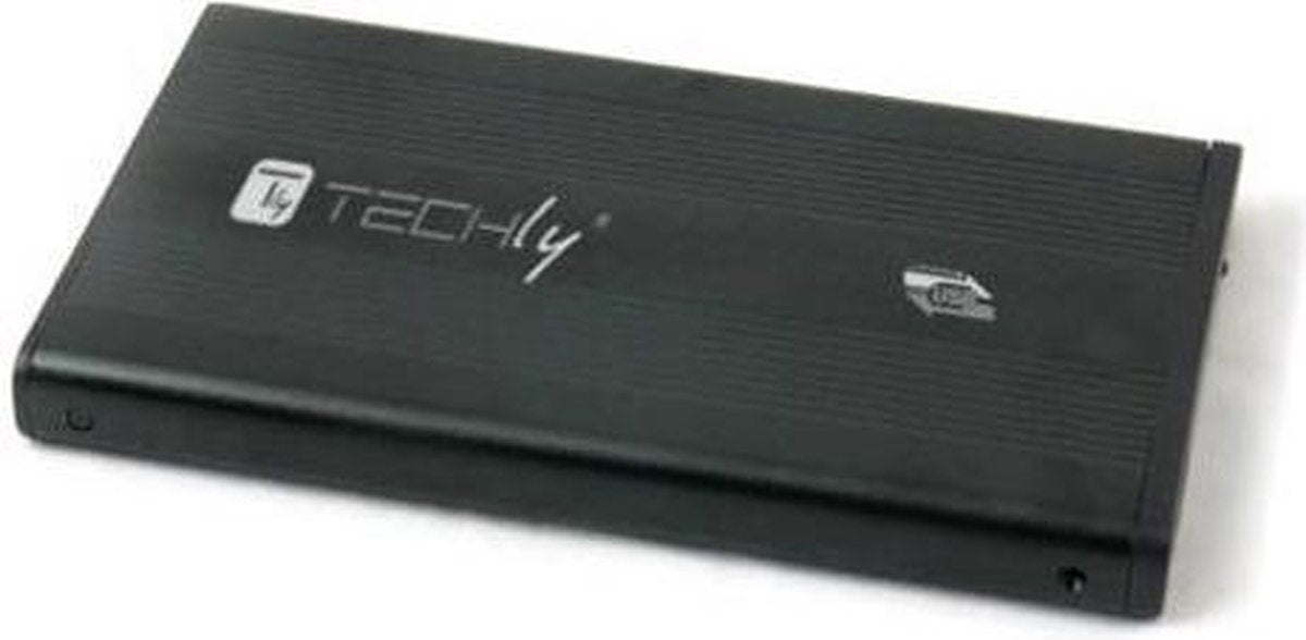 Techly I-CASE SU3-25B behuizing voor opslagstations 2.5'' Zwart Stroomvoorziening via USB