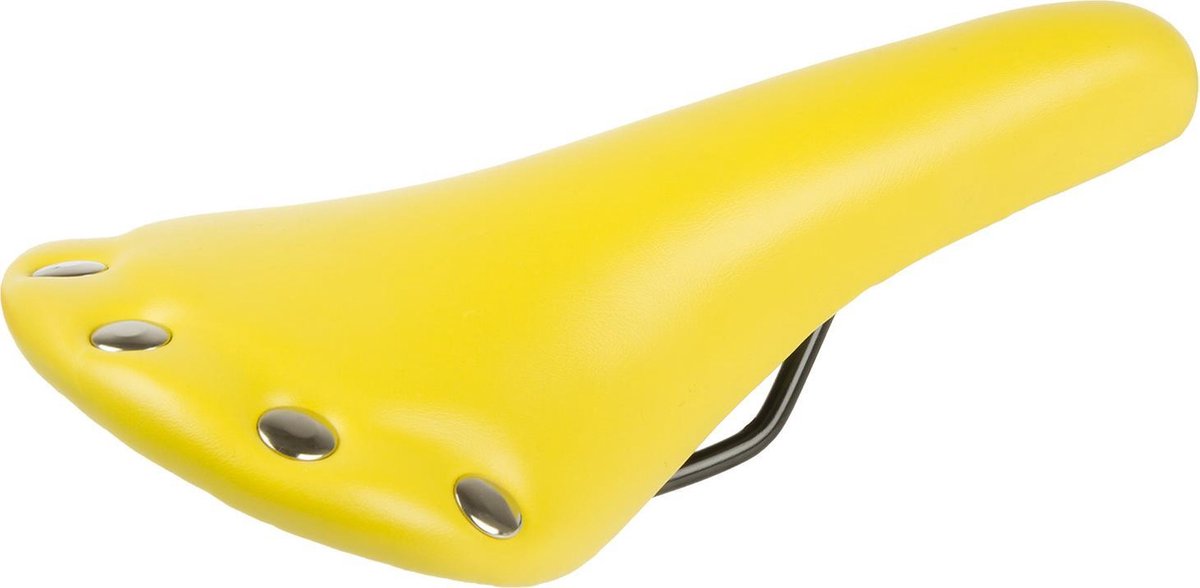 Zadel Fixie/Race Geel