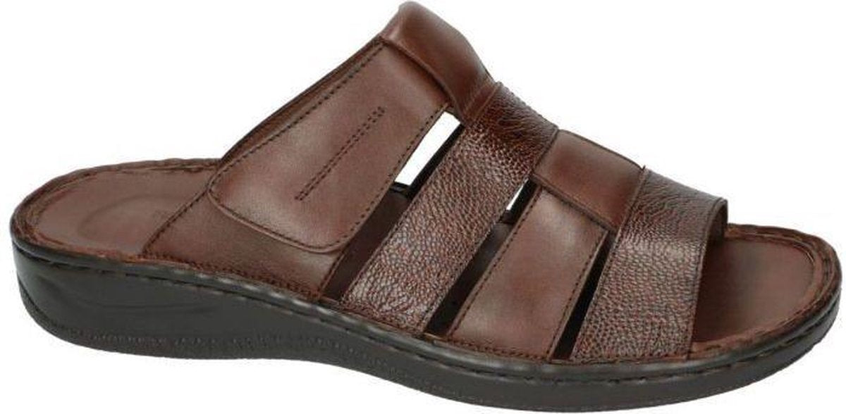 Fbaldassarri -Heren -  bruin - pantoffel/slippers - maat 42