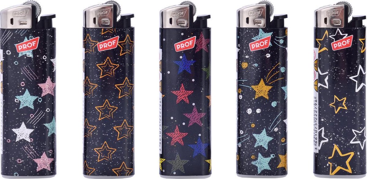 Aanstekers – Flint - Lighters - Prof - 50 stuks – Star