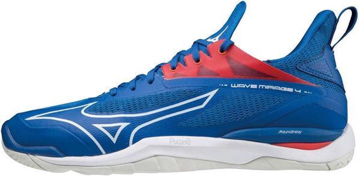 Mizuno Wave Mirage 4 - blauw/rood - maat 42.5