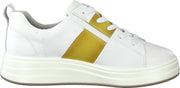 Tamaris - Dames schoenen - 1-1-23713-24 - wit/geel - maat 42