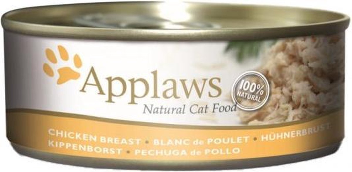 Applaws cat blik adult chicken kattenvoer 156 gr
