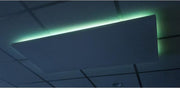 Infrarood verwarming paneel met RGB ledverlichting (wifi bedienbaar) 32x125cm 330 Watt korrel structuur