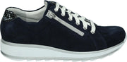 Durea 6239 G - Volwassenen Lage sneakers - Kleur: Blauw - Maat: 37.5