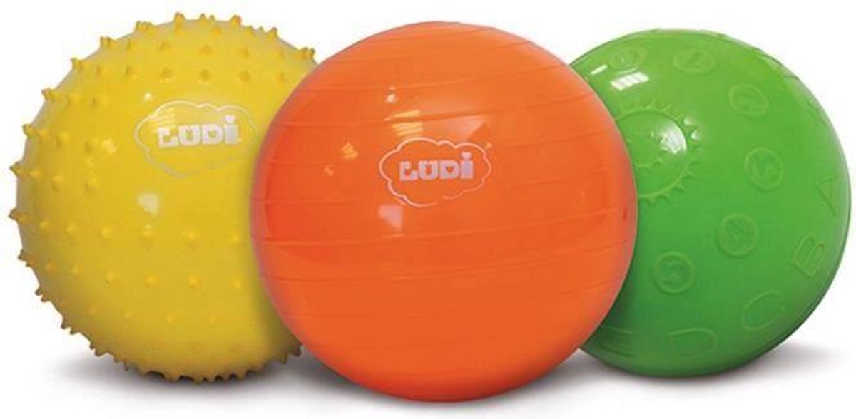 LUDI Sensory Balls Set van 3