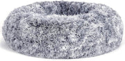 Nancy's Pharr Dierenbed - Hondenbed - Hondenmand - Kattenbed - Kattenmand - Zacht - Anti-Slip - PV-Fluweel - 70 cm - Grijs