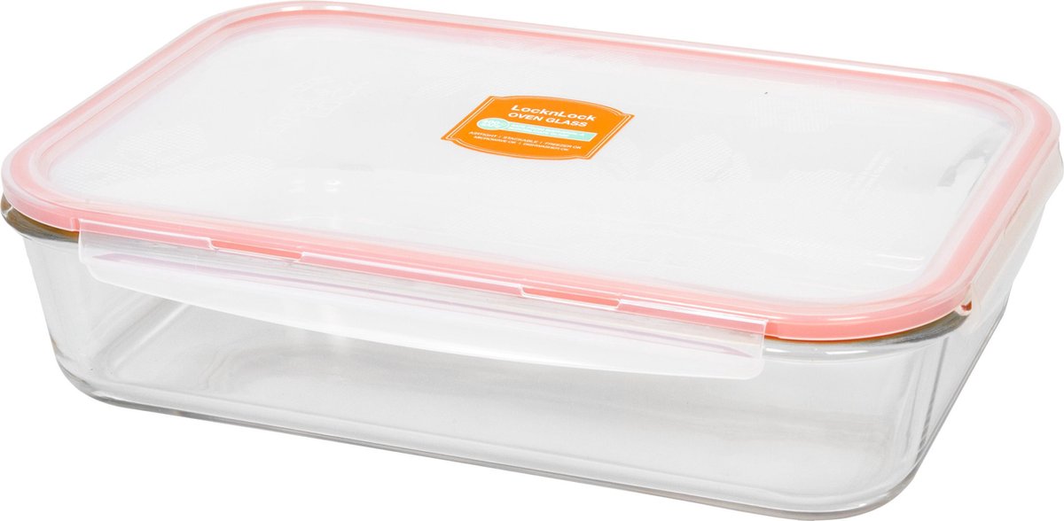 Lock&Lock Ovenschaal met deksel - Rechthoekig - 3